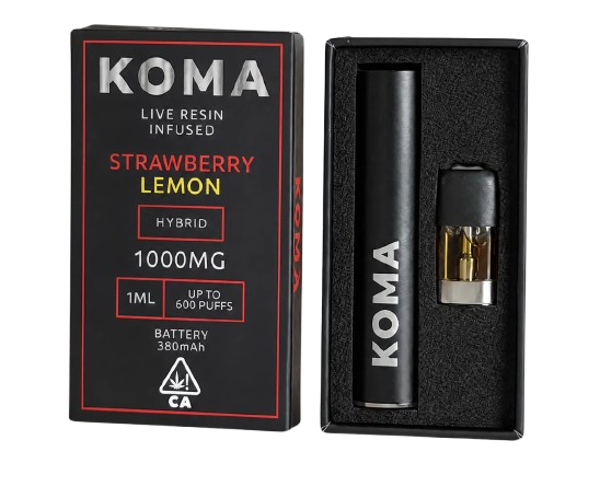 Puff KOMA Strawberry Lemon