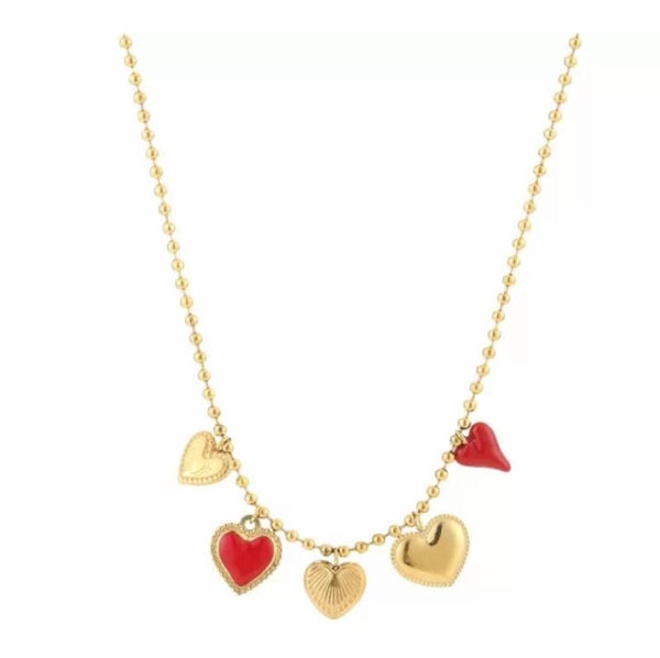 Summer charm ★ necklace goud