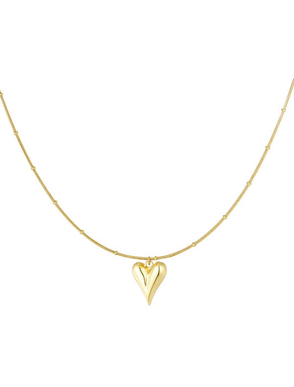 new love ★ ketting goud