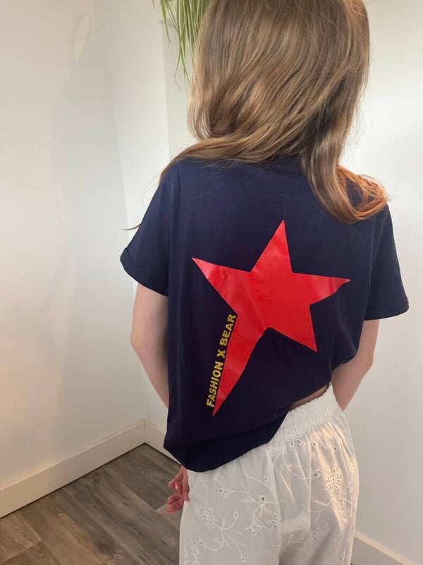 ★fashionxbear collab shirt★ Red