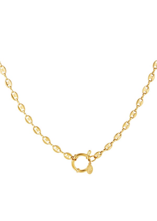 Schakel ★ necklace gold