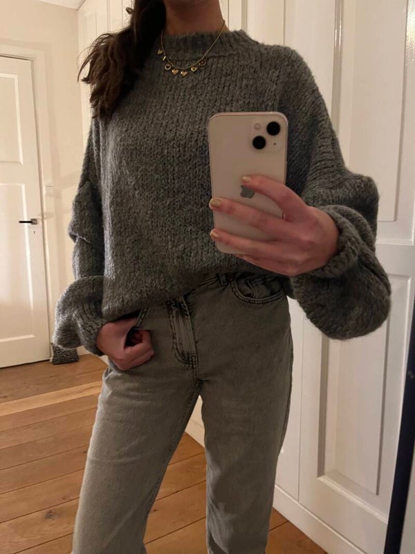 Comfy sweater ★ donkergrijs