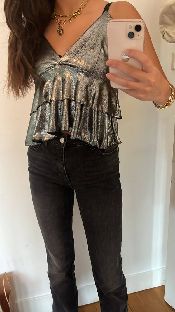 Star Girl Top ★ zilver