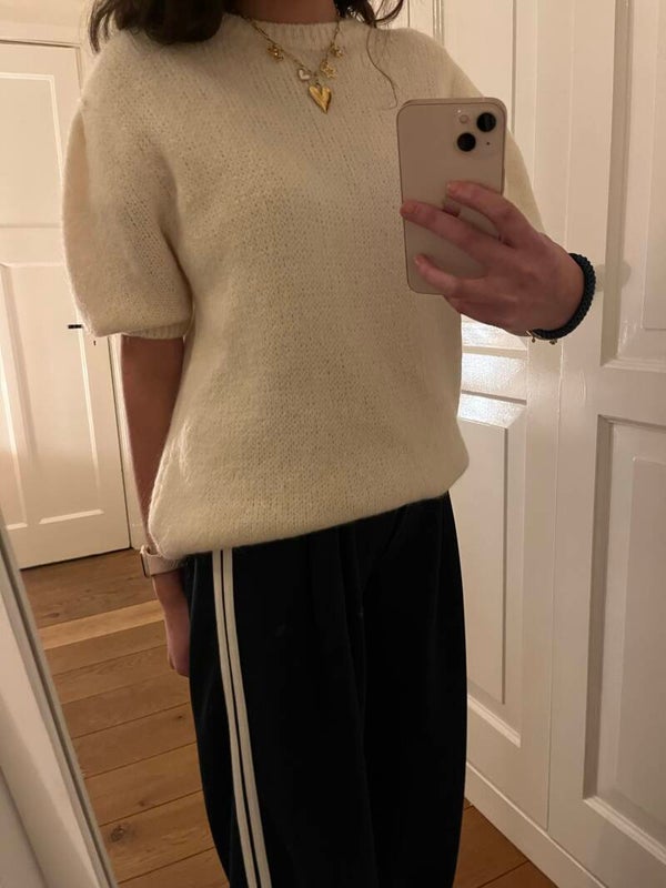 Rosie knit ★ beige/wit