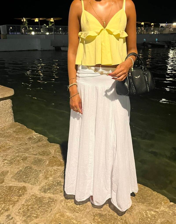 Alcudia top ★ butler yellow