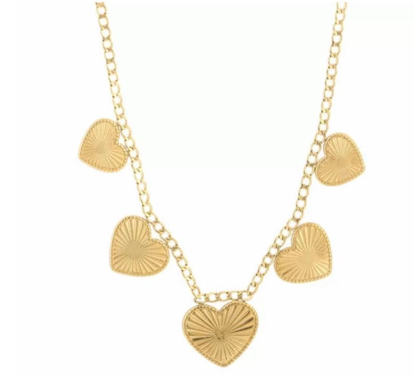 Fashion by rosa fav ★ necklace goud