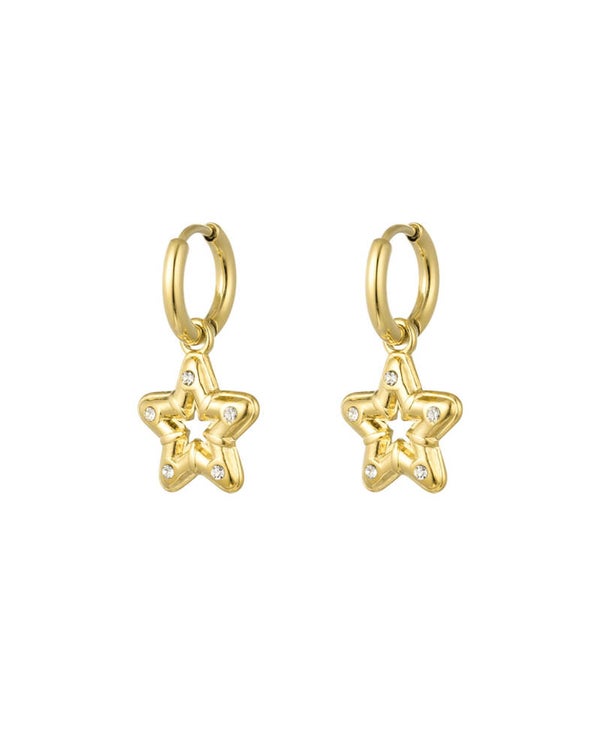 Glitter star ★ earings