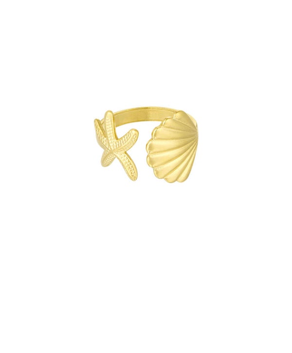 Beach ring ★ goud