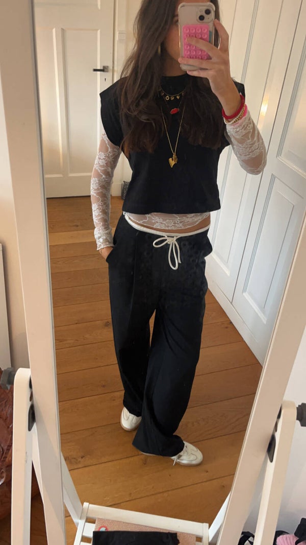 Basic lace ★  top white