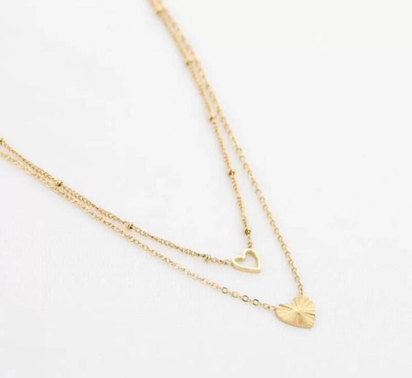 Multi hearts ★ necklace