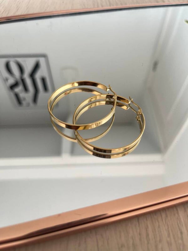 Skinny Hoops ★ goud