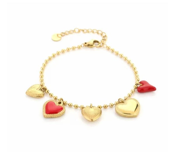 Summer charm ★ bracelet goud