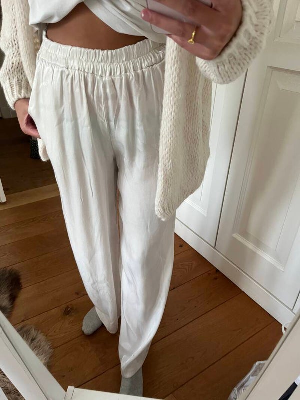 Pants Satin ★ white
