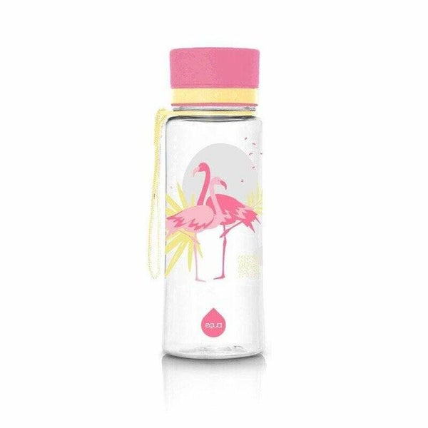 Waterfles / drinkfles met flamingo afbeelding van Equa.
