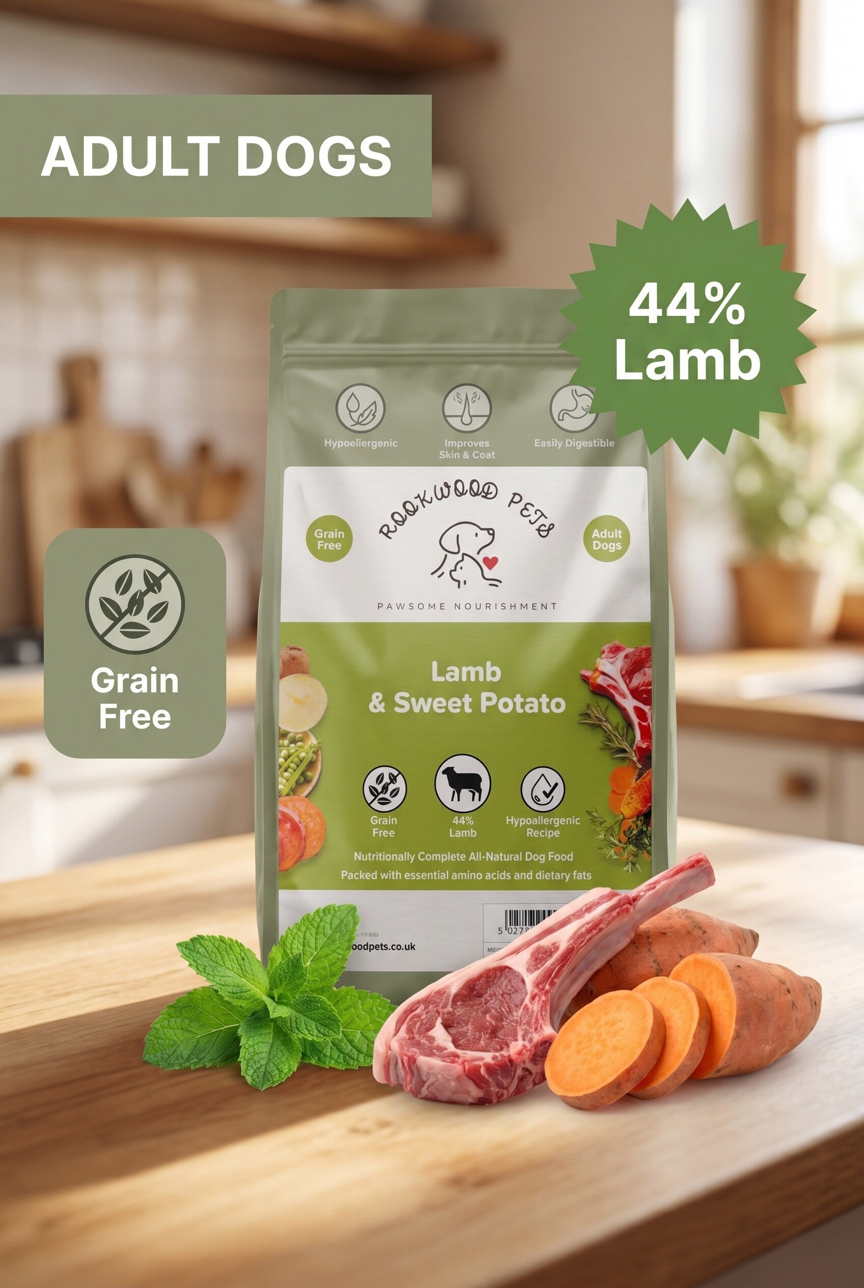 Lamb & Sweet Potato GF