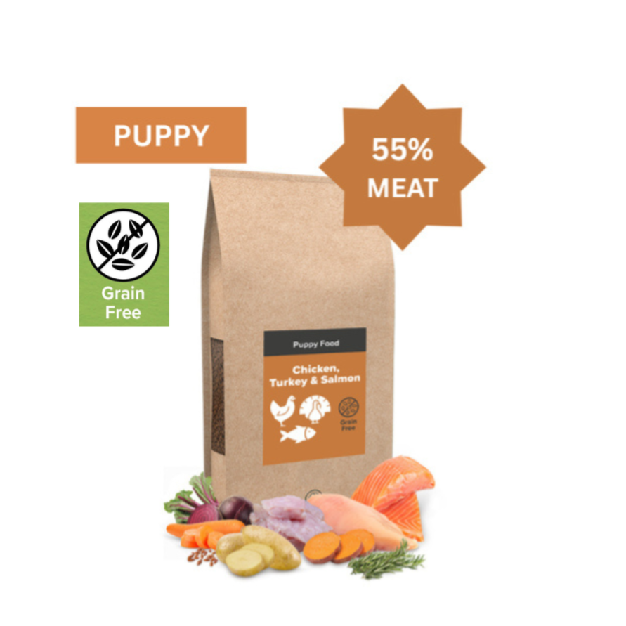 Chicken, Turkey & Salmon (Puppy) GF WD