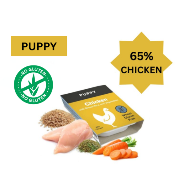 Chicken with Brown Rice and Vegetables PUPPY WT WGF WD