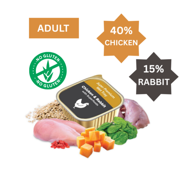 Super Premium Chicken & Rabbit with Superfoods SPWT WGF