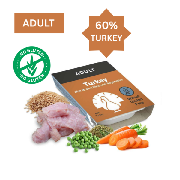 Turkey with Brown Rice and Vegetables WT WGF