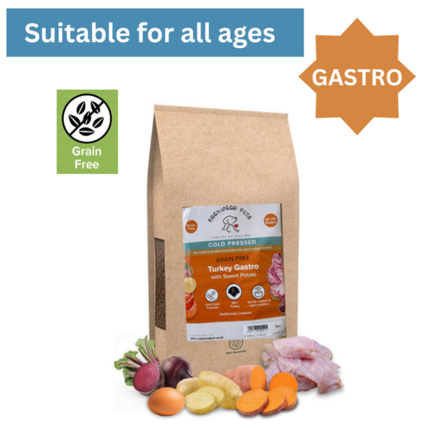 Turkey GASTRO with added Psyllium Husks and Seeds CP GF WD
