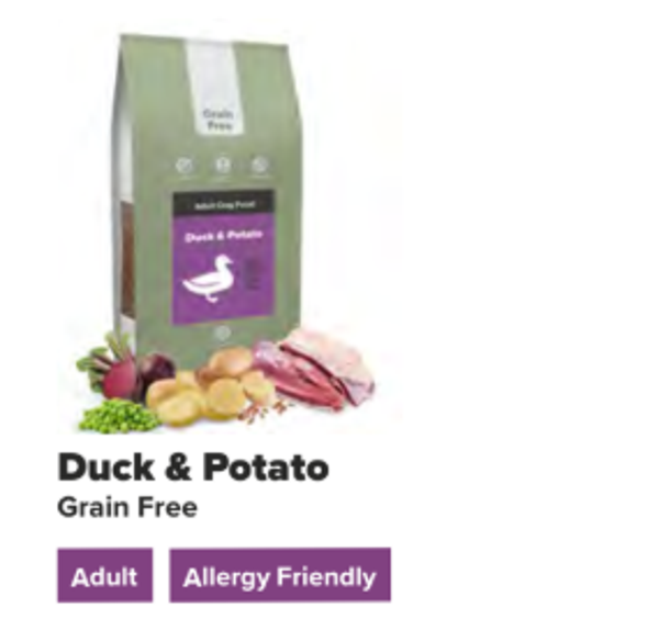 Duck & Potato GF WD