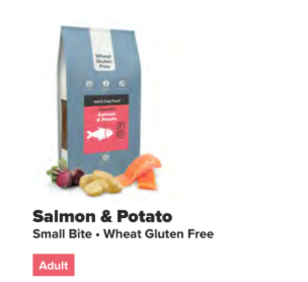 Salmon & Potato (small bite) WGF