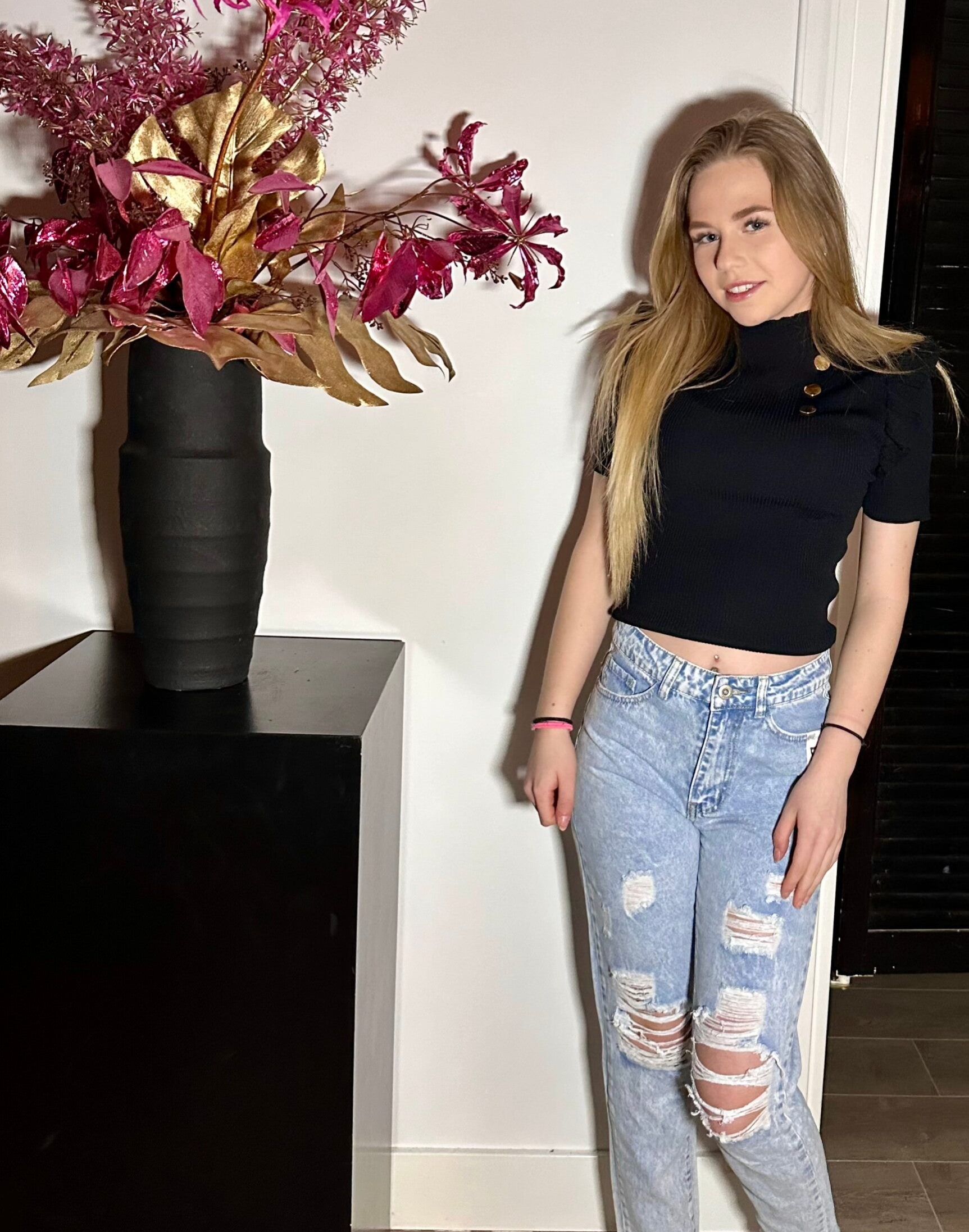 Jeans daisy mimi mom jeans