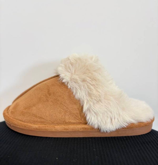 Pantoffels camel