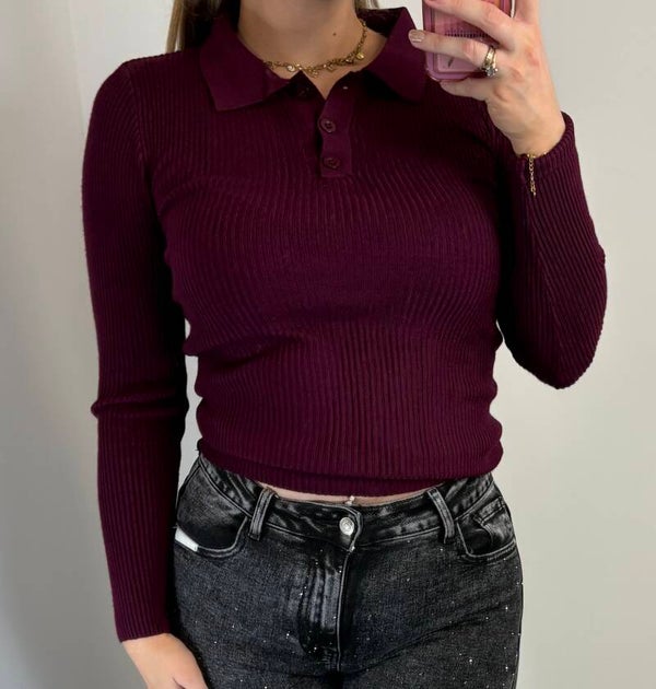 Trui nomi bordeaux
