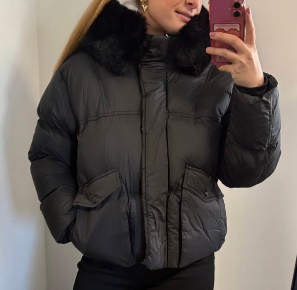 Winterjas zwart