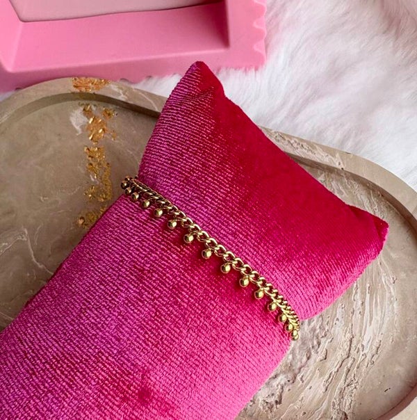 Armband dots goud