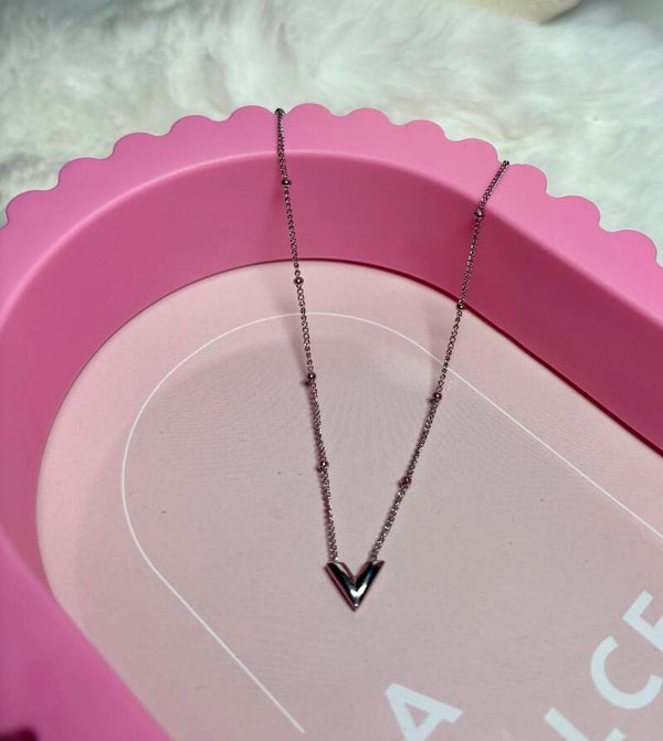 Ketting v zilver