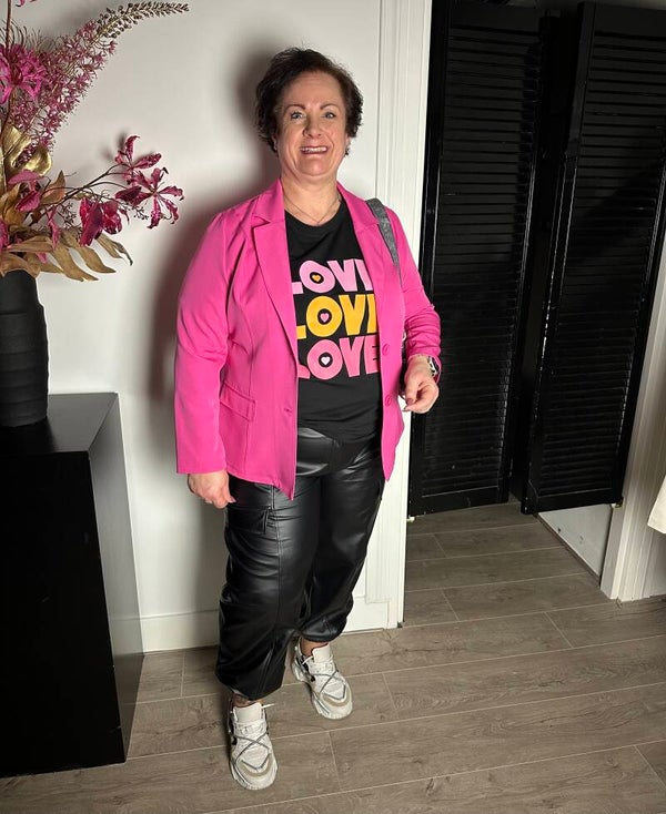 PLUSSIZE Blazer roze
