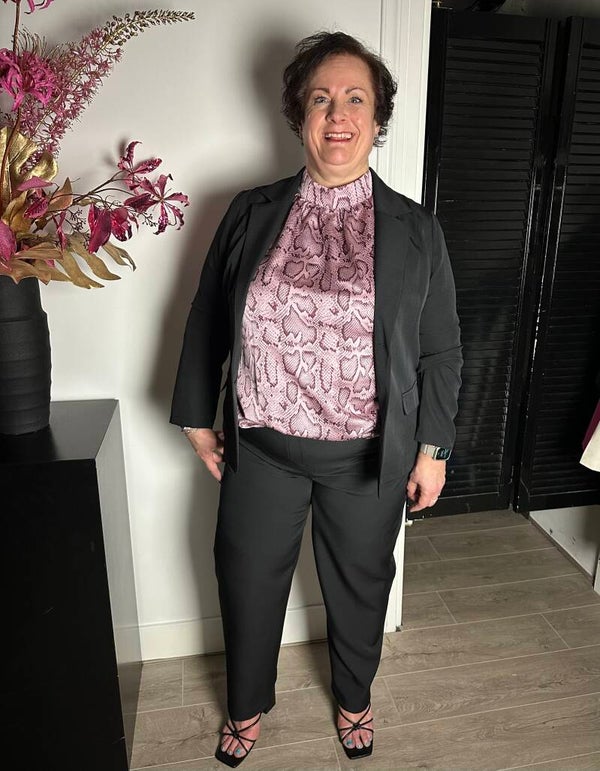 PLUSSIZE Blazer zwart
