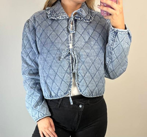 Jas spijker strikjes