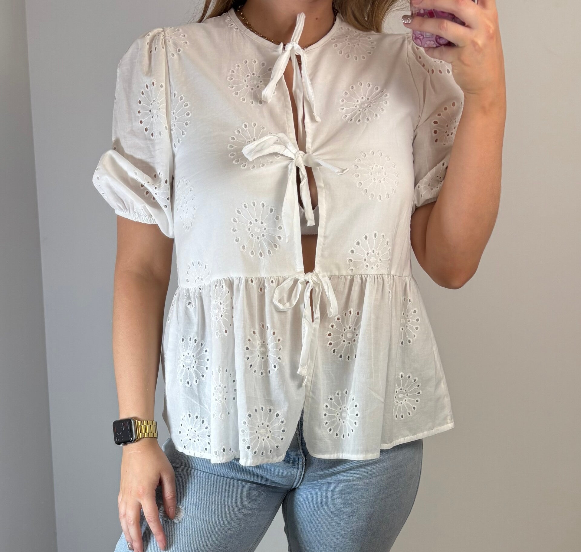 Blouse broderie