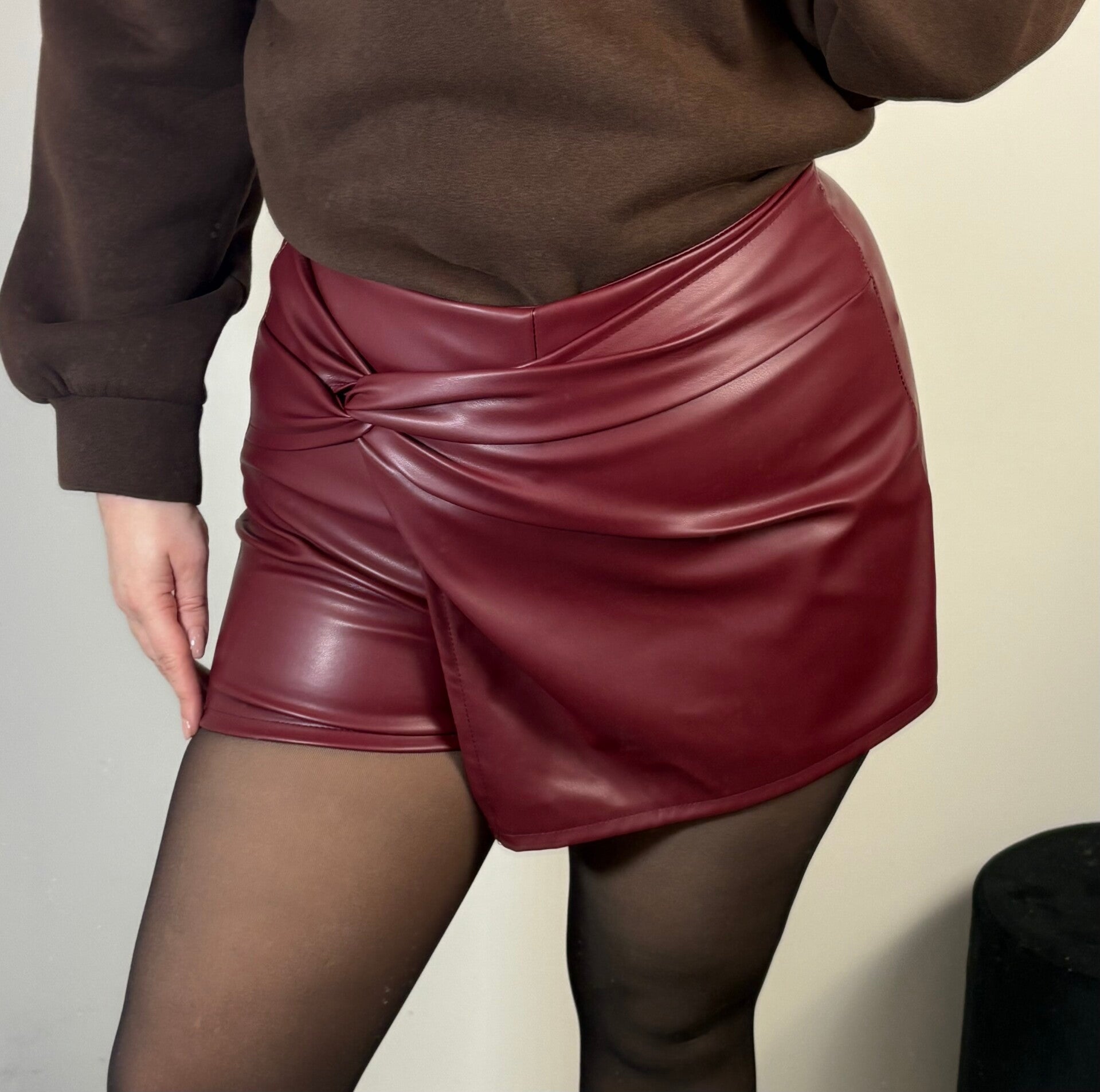 Skort bordeaux