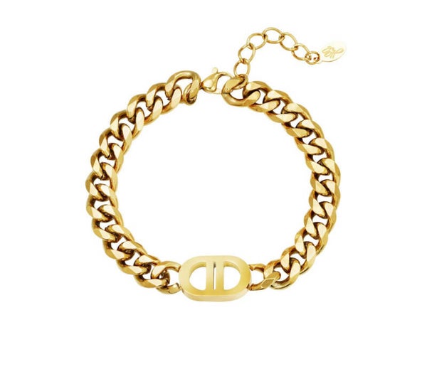 Armband the good life goud