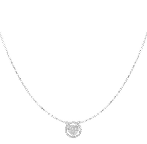Ketting have my heart zilver