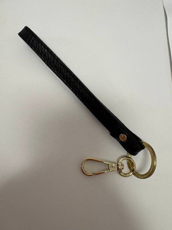 Telefoonkoord/taskoord zwart goud