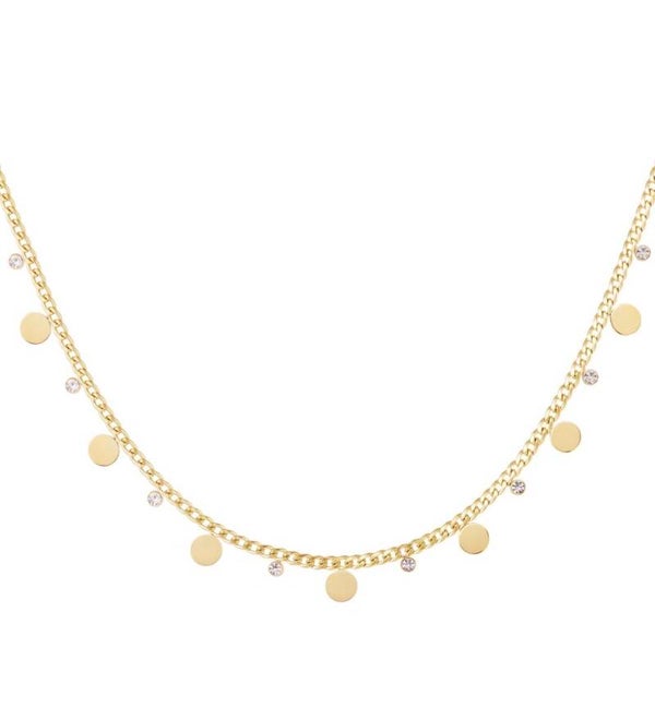 Ketting strass stenen