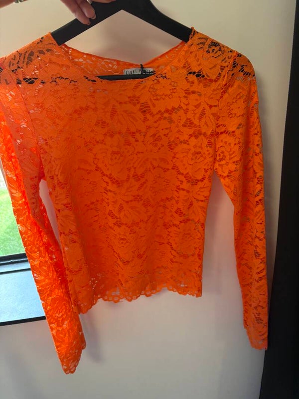 Top kant oranje