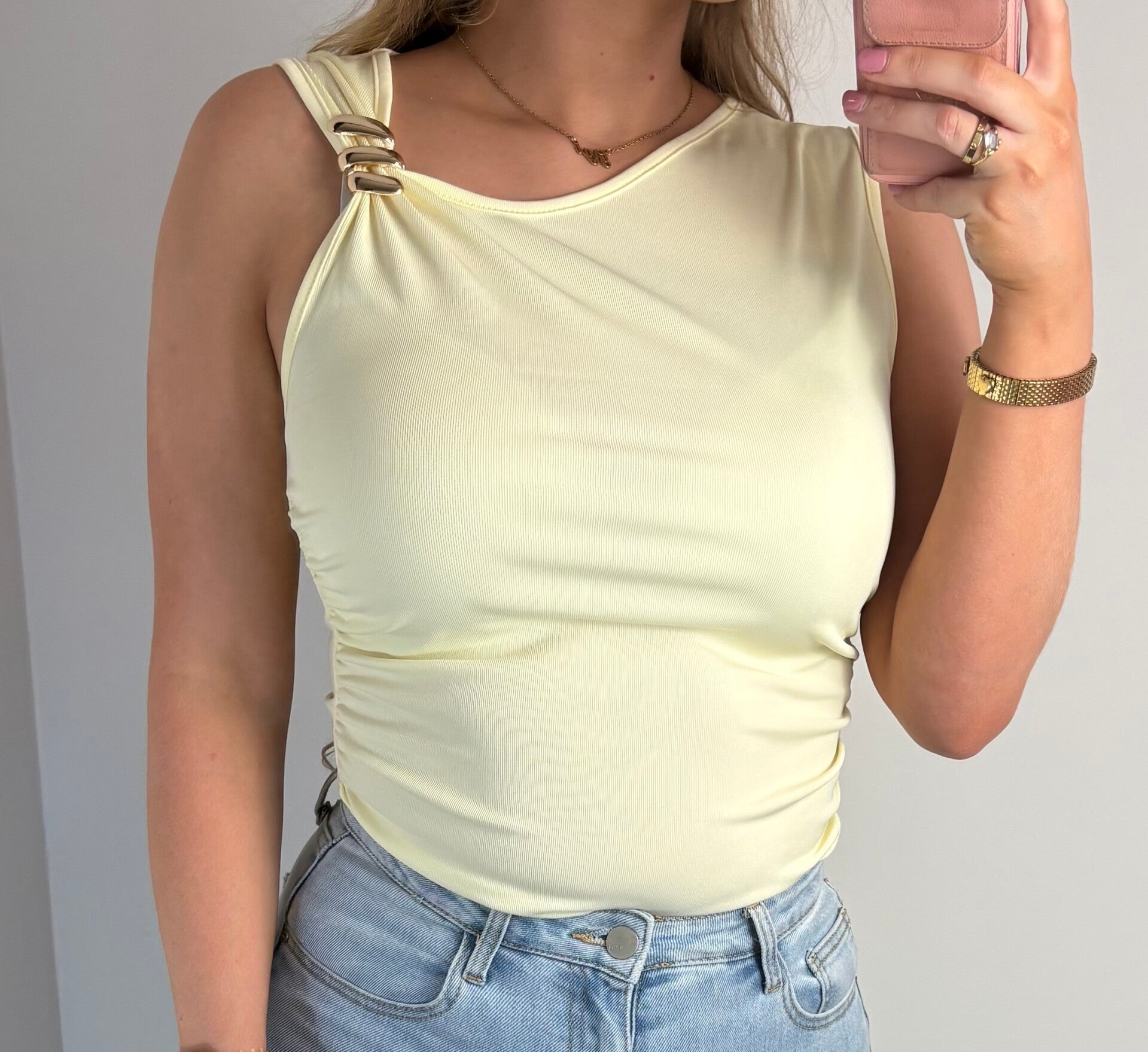 Top juliana geel
