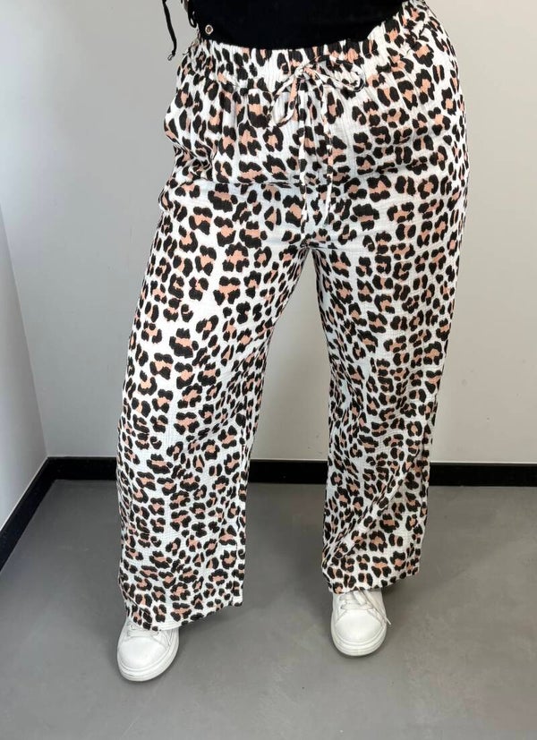 Broek panterprint