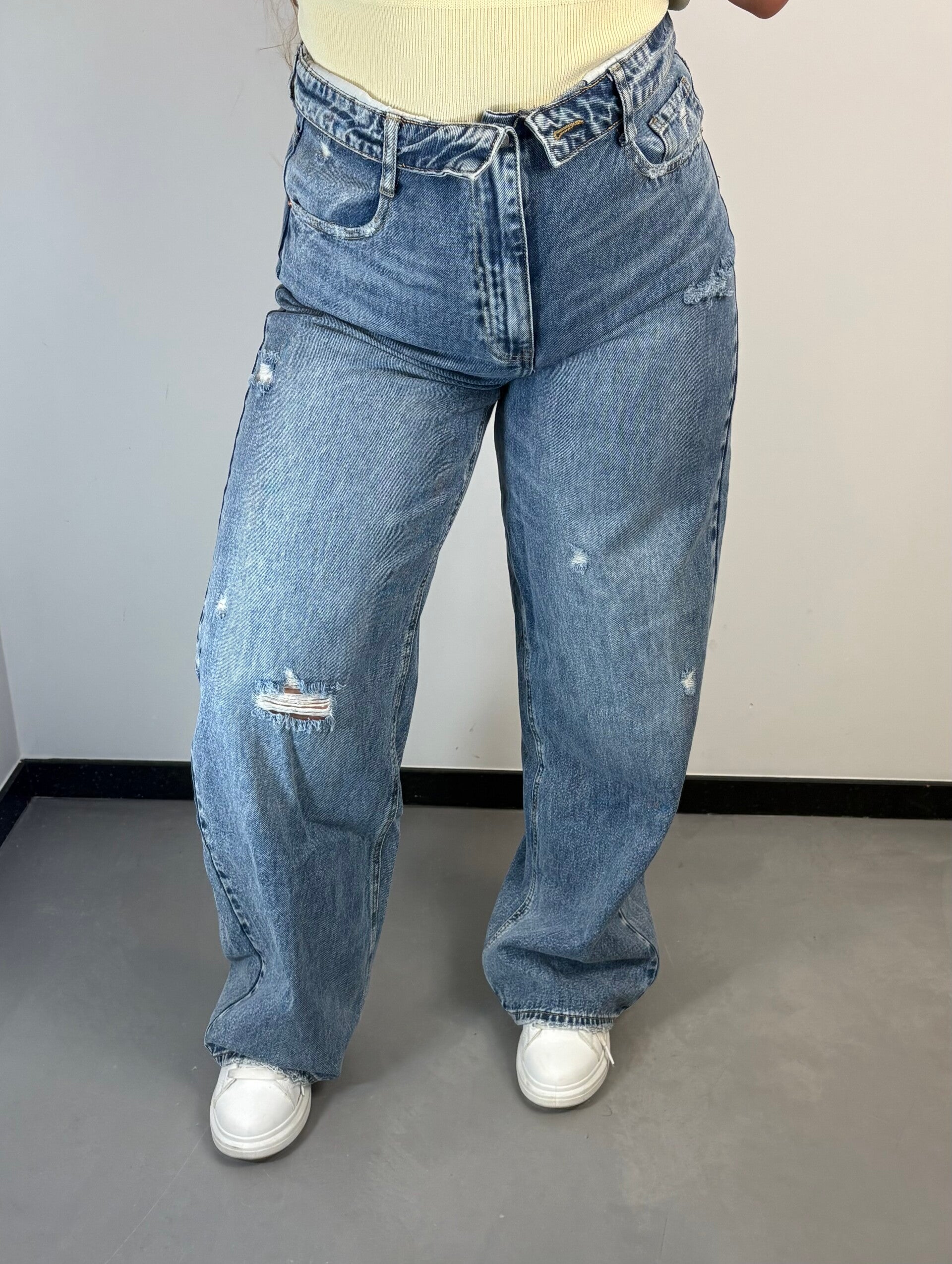Jeans qh fold over
