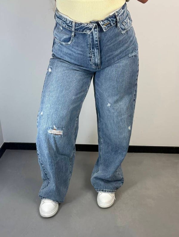 Jeans qh fold over