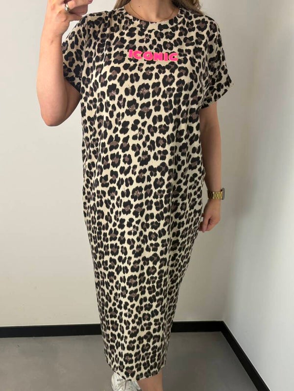 Jurk panterprint