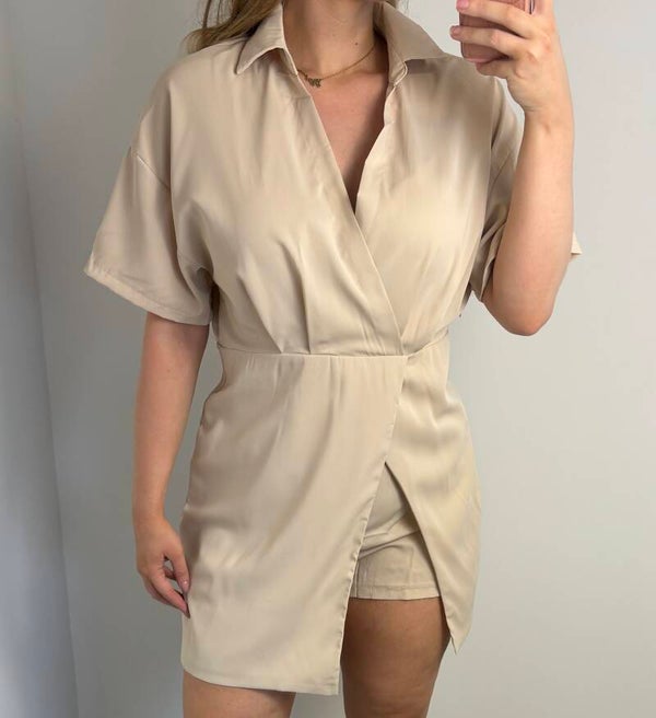 Playsuit beige