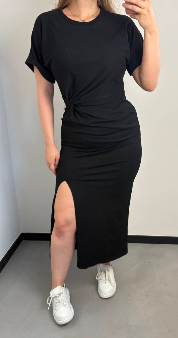 Jurk knotted zwart