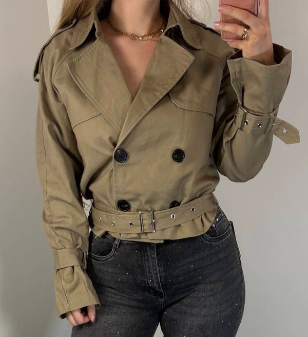 Trenchcoat taupe